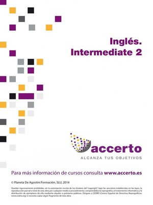 cover image of Inglés. Intermediate 2